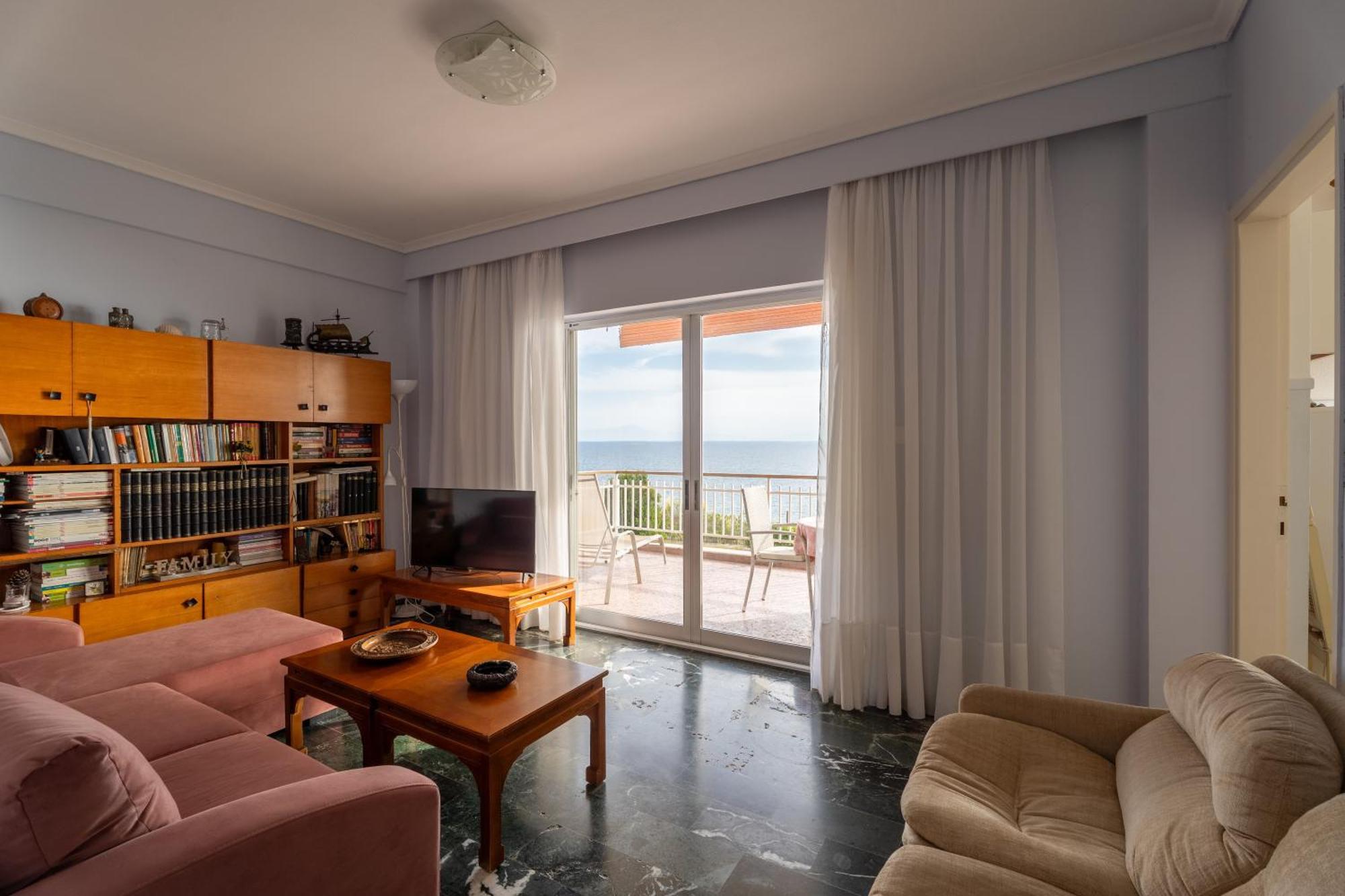 Sunshine House Offering Spectacular Views To Olymp A Apartment Nea Iraklia Exterior photo