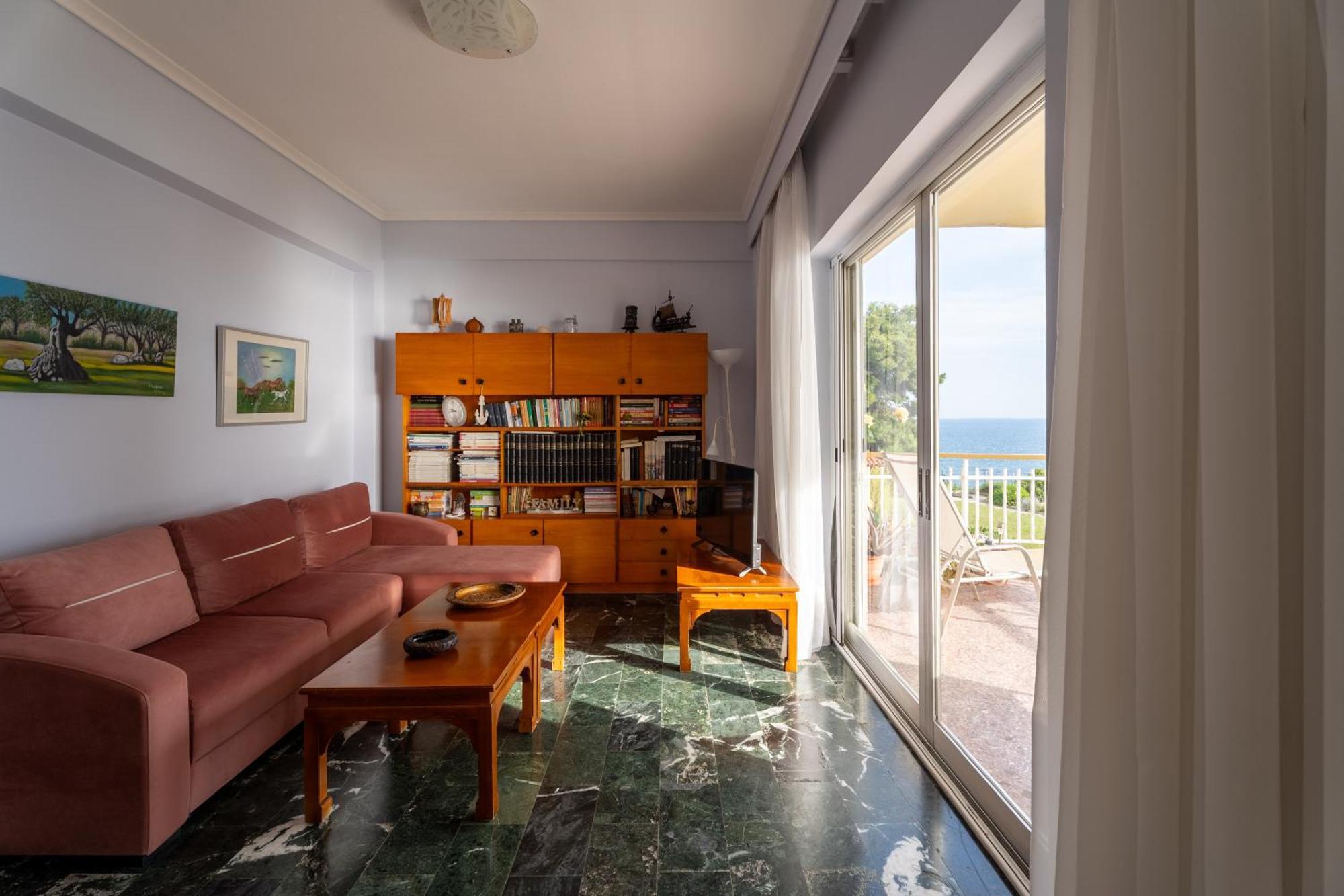 Sunshine House Offering Spectacular Views To Olymp A Apartment Nea Iraklia Exterior photo