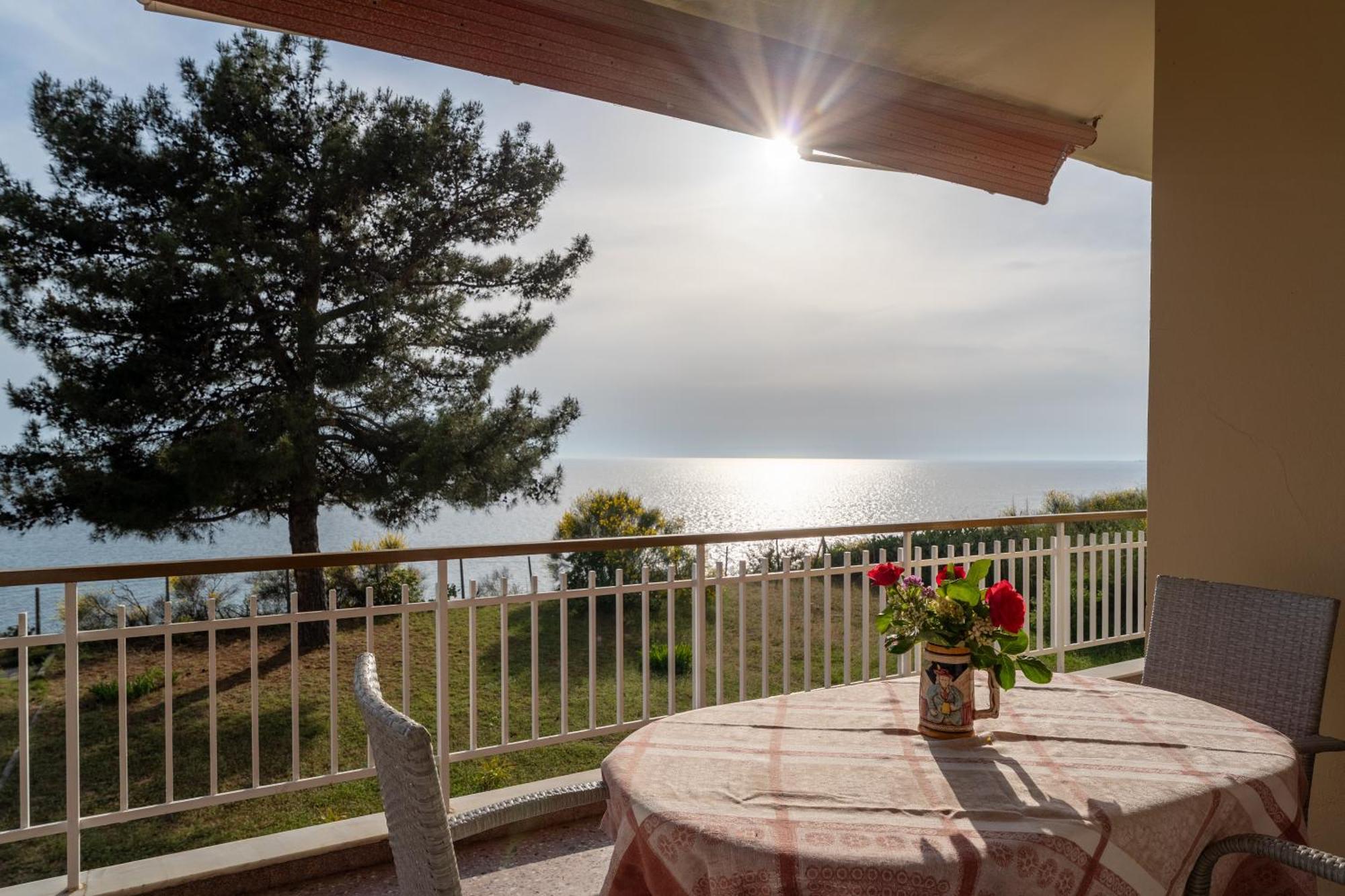 Sunshine House Offering Spectacular Views To Olymp A Apartment Nea Iraklia Exterior photo