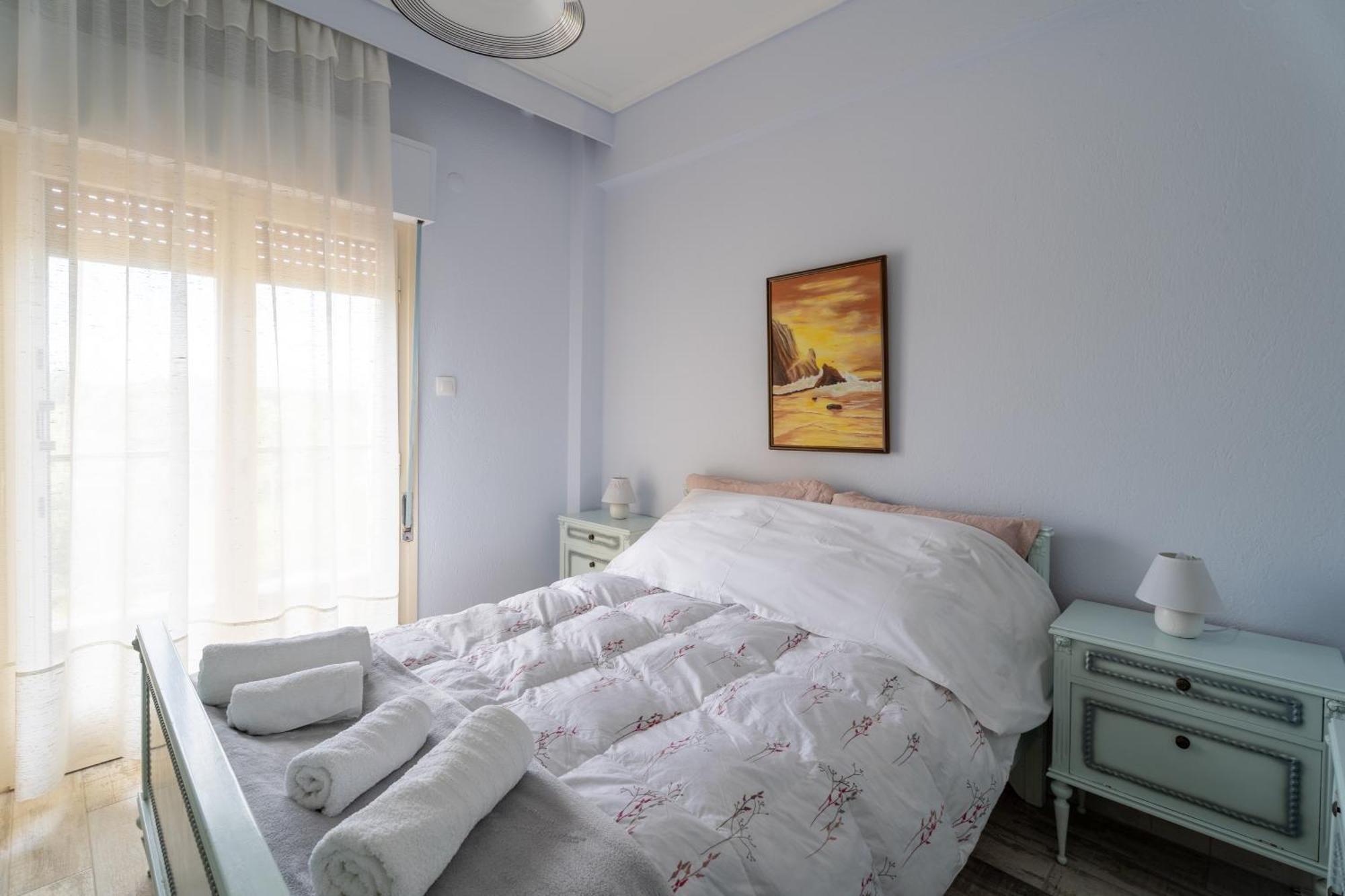 Sunshine House Offering Spectacular Views To Olymp A Apartment Nea Iraklia Exterior photo