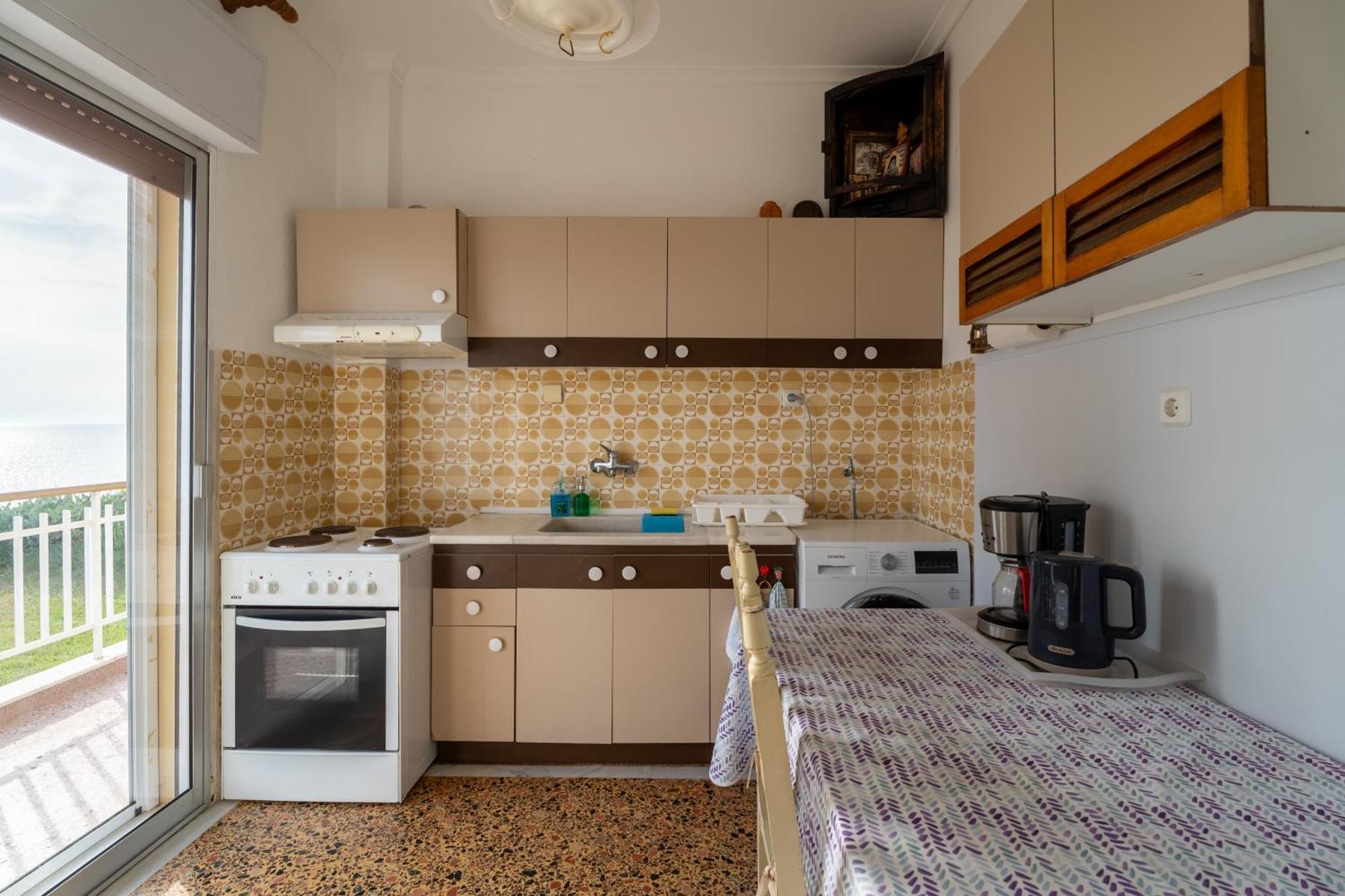 Sunshine House Offering Spectacular Views To Olymp A Apartment Nea Iraklia Exterior photo